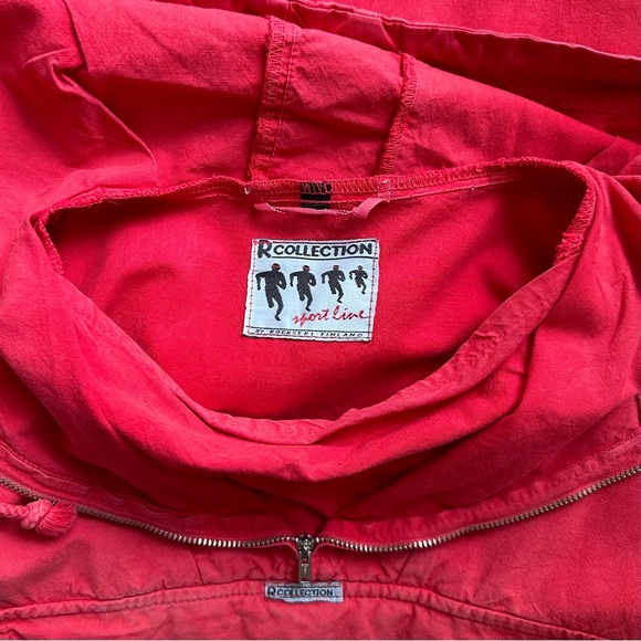 RCollection red cotton poplin hoodie. Women’s Medium. - Picture 7 of 11